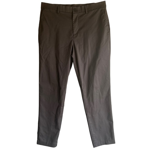Banana Republic Slim Fit Gray Chino Pants Mens Size 36x32 Casual Everyday - Picture 1 of 9
